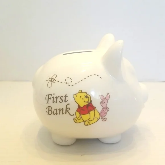 Disney Winnie the Pooh "First Piggy Bank" - Adorable Keepsake - Picture 6 of 10